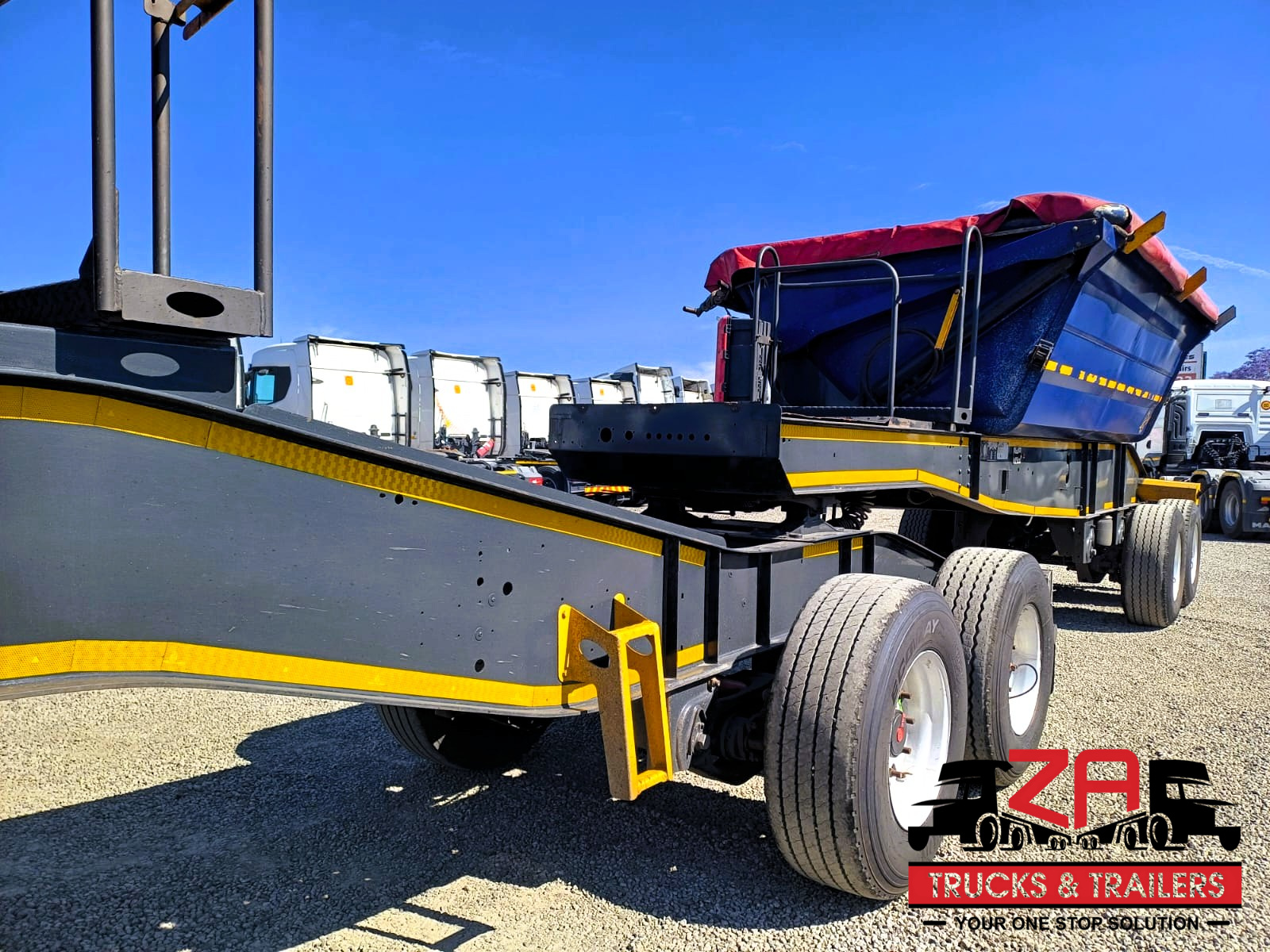 2021 LEADER 20 CUBE SIDE TIPPER TRAILER #53377